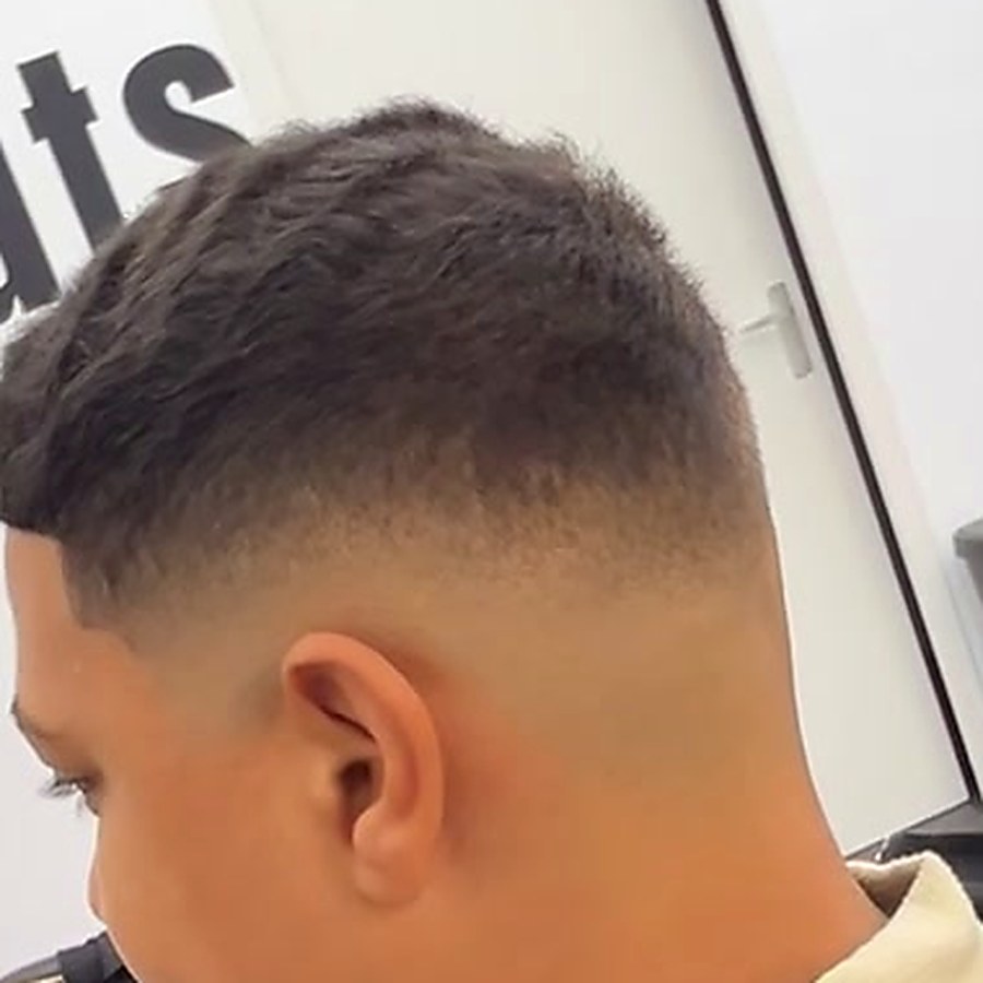 Taper fade geknipt bij Barbershop VIP Cuts in Hoofddorp